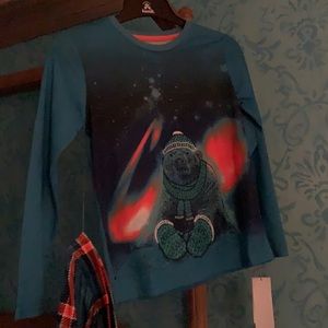 NWT Cat & Jack PJ Set Long Sleeve/Pants Sz M 8-10